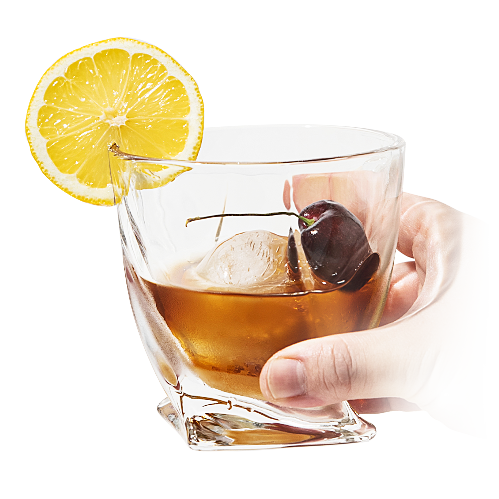 Vintorio GoodGlassware Swirl Whiskey Glasses