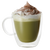 Green Tea Latte in Vintorio GoodGlassware Espresso Cup