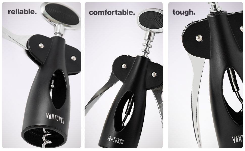 Vintorio Easy Wing Corkscrew - Turn Style Corkscrew
