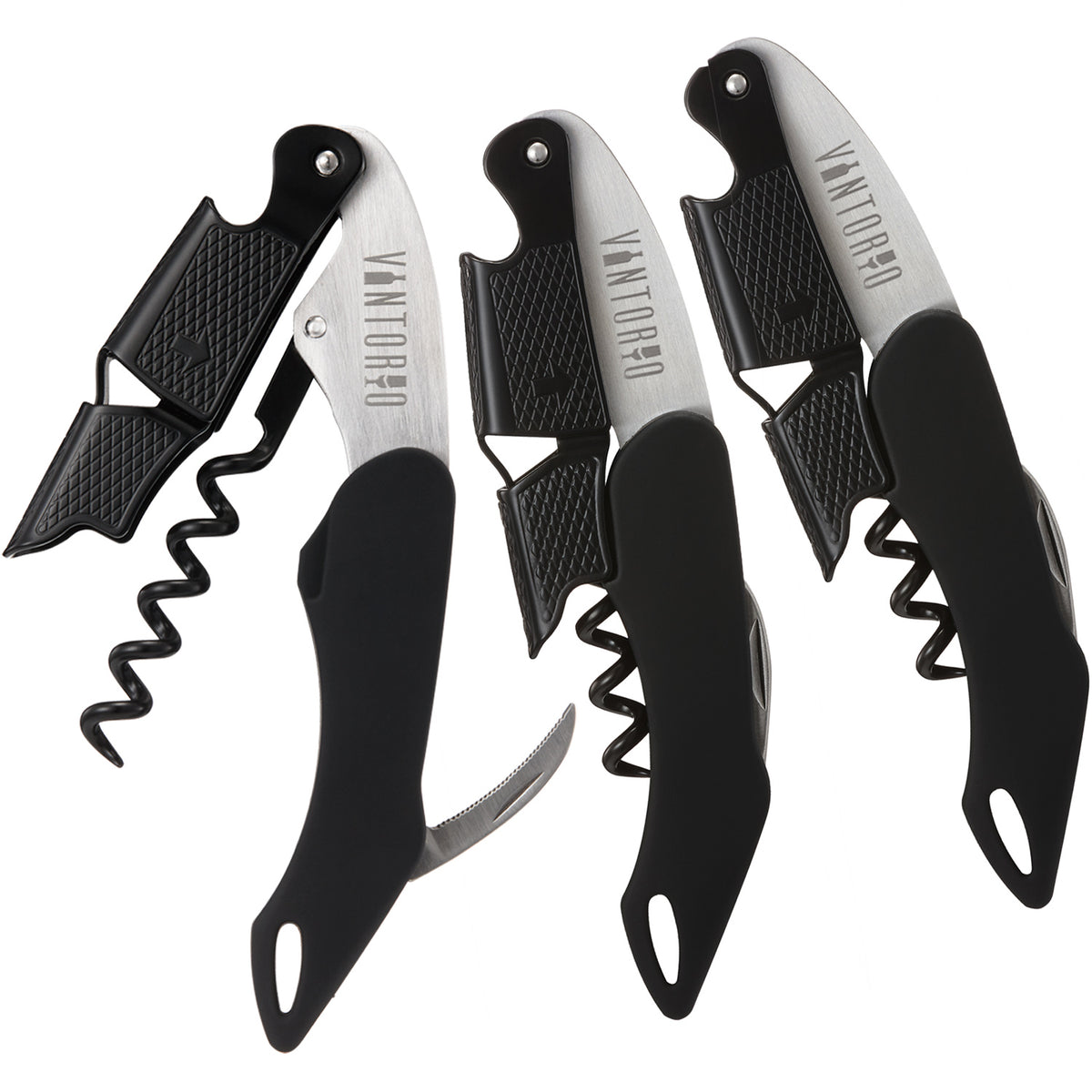 Vintorio Waiter&#39;s Corkscrew - 3-pack bundle