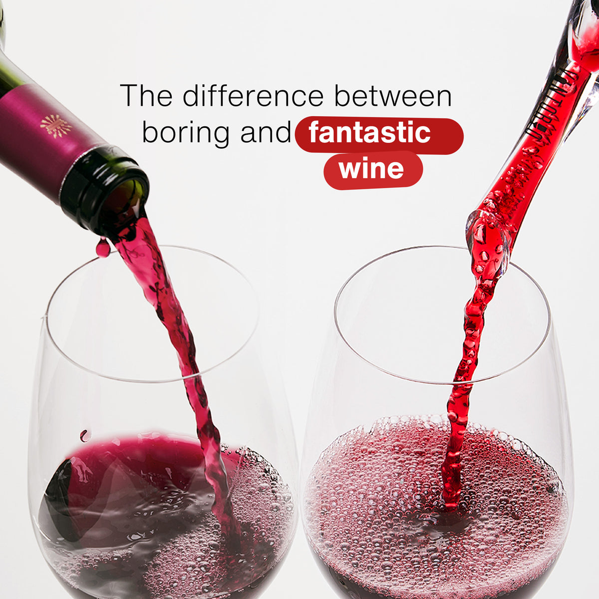 Vintorio Wine Aerator Pourer - The Difference Between Boring and Fantastic Wine